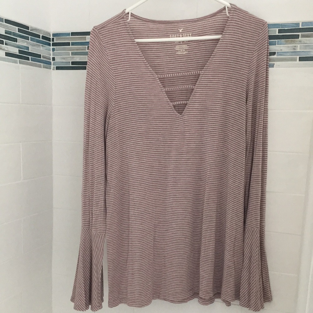 Americans Eagle Outfitters Striped Shirt